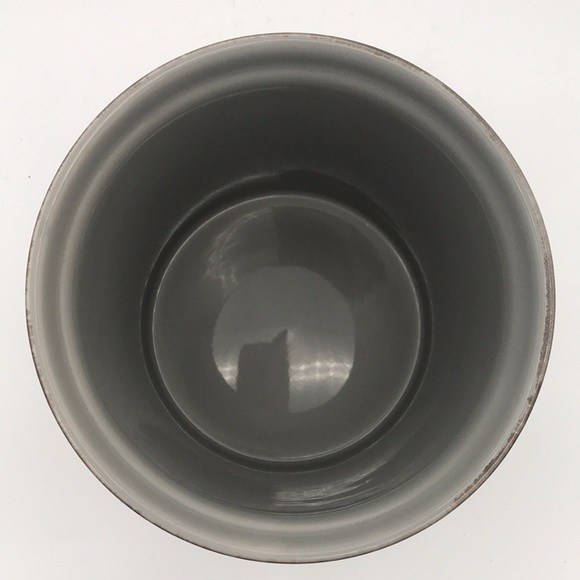 Dowan Grey Ceramic Porcelain Mandala Kitchen Utensil Holder/Wine Chiller - Picture 5 of 8